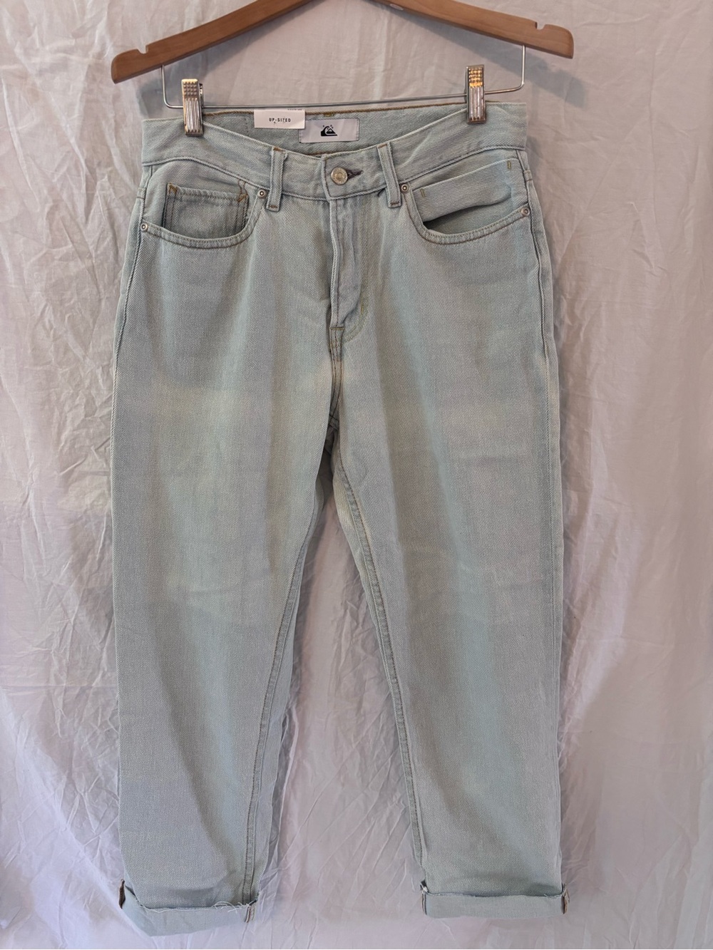 Quiksilver Women's vintage wash Boyfriend Jeans NWT